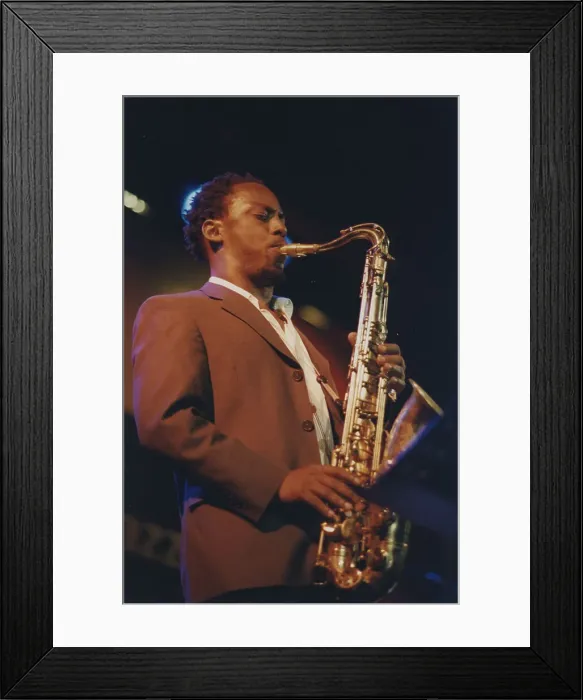 Framed Print : Marcus Strickland, North Sea Jazz Festival, Netherlands, 2006. Creator: Brian Foskett Framed Print : Marcus Strickland, North Sea Jazz Festival, Netherlands, 2006. Creator: Brian Foskett