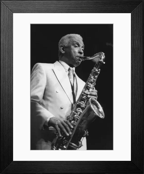 Framed Print : Teddy Edwards, North Sea Jazz Festival, Netherlands, 1994. Creator: Brian Foskett Framed Print : Teddy Edwards, North Sea Jazz Festival, Netherlands, 1994. Creator: Brian Foskett