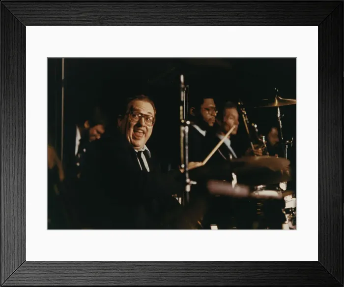 Framed Print : Duffy Jackson, North Sea Jazz Festival, Netherlands, 1993. Creator: Brian Foskett Framed Print : Duffy Jackson, North Sea Jazz Festival, Netherlands, 1993. Creator: Brian Foskett