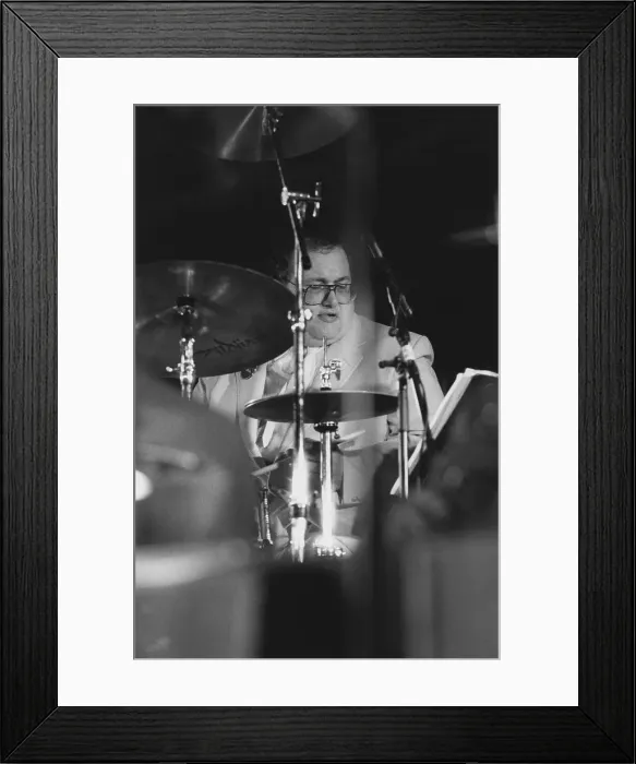 Framed Print : Duffy Jackson, North Sea Jazz Festival, Netherlands, 1993. Creator: Brian Foskett Framed Print : Duffy Jackson, North Sea Jazz Festival, Netherlands, 1993. Creator: Brian Foskett