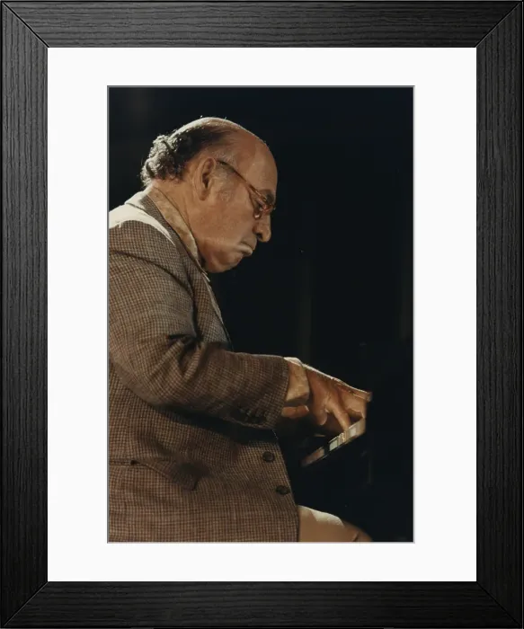 Framed Print : George Wein, North Sea Jazz Festival, Netherlands, 1992. Creator: Brian Foskett Framed Print : George Wein, North Sea Jazz Festival, Netherlands, 1992. Creator: Brian Foskett