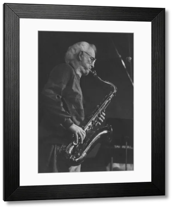 Framed Print : Jimmy Guiffre, The Junction, Cambridge, 1992. Creator: Brian Foskett Framed Print : Jimmy Guiffre, The Junction, Cambridge, 1992. Creator: Brian Foskett