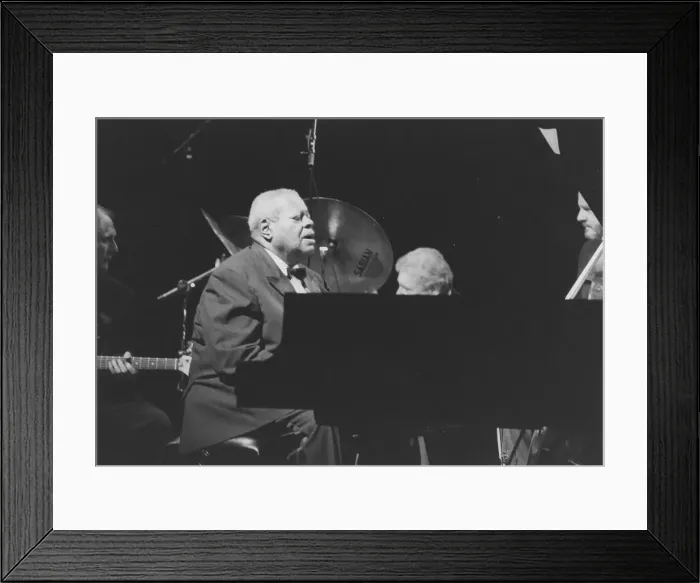 Framed Print : Oscar Peterson, North Sea Jazz Festival, Netherlands, 1995. Creator: Brian Foskett Framed Print : Oscar Peterson, North Sea Jazz Festival, Netherlands, 1995. Creator: Brian Foskett