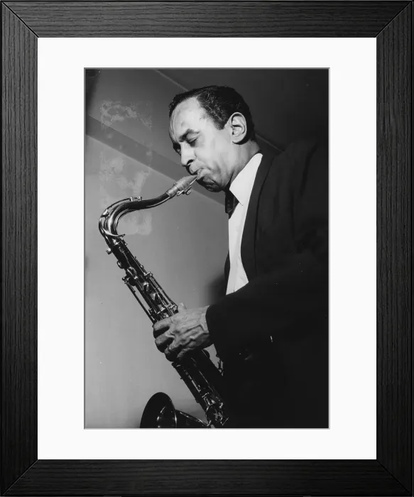Framed Print : Paul Gonsalves, 1964. Creator: Brian Foskett Framed Print : Paul Gonsalves, 1964. Creator: Brian Foskett