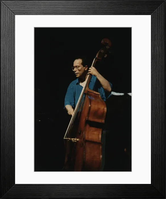 Framed Print : Eddie Gomez, North Sea Jazz Festival, The Hague, Netherlands, 1992. Creator: Brian Foskett Framed Print : Eddie Gomez, North Sea Jazz Festival, The Hague, Netherlands, 1992. Creator: Brian Foskett