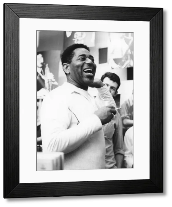 Framed Print : Dizzy Gillespie, London, c1970. Creator: Brian Foskett Framed Print : Dizzy Gillespie, London, c1970. Creator: Brian Foskett