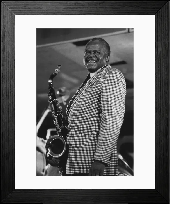 Framed Print : Stanley Turrentine, North Sea Jazz Festival, The Hague, the Netherlands, 1993. Creator: Brian Foskett Framed Print : Stanley Turrentine, North Sea Jazz Festival, The Hague, the Netherlands, 1993. Creator: Brian Foskett
