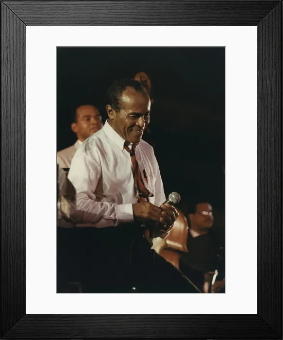 Framed Print : Jon Hendricks, North Sea Jazz Festival, The Hague, Netherlands, 1991. Creator: Brian Foskett Framed Print : Jon Hendricks, North Sea Jazz Festival, The Hague, Netherlands, 1991. Creator: Brian Foskett