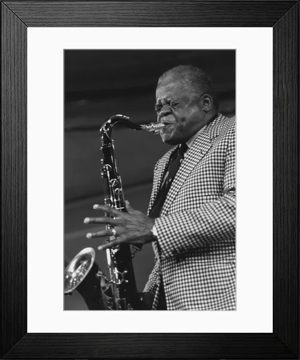 Framed Print : Stanley Turrentine, North Sea Jazz Festival, The Hague, the Netherlands, 1993. Creator: Brian Foskett Framed Print : Stanley Turrentine, North Sea Jazz Festival, The Hague, the Netherlands, 1993. Creator: Brian Foskett