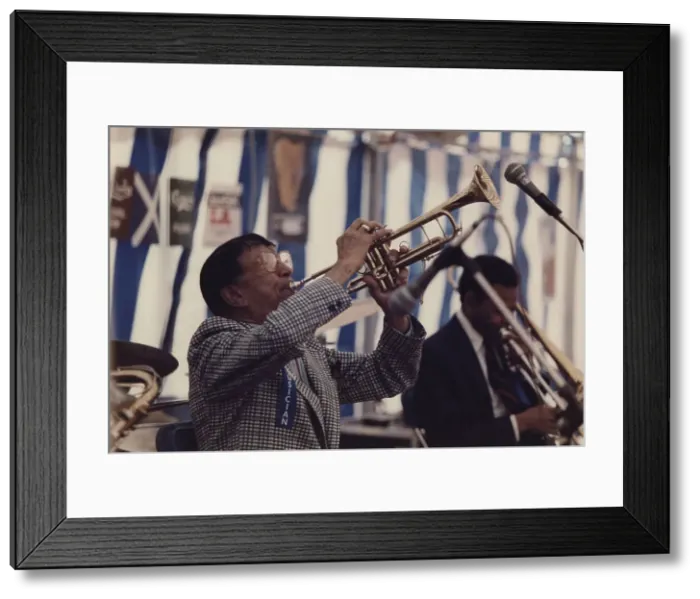 Framed Print : Doc Cheatham, Edinburgh Jazz Festival, 1986. Creator: Brian Foskett Framed Print : Doc Cheatham, Edinburgh Jazz Festival, 1986. Creator: Brian Foskett