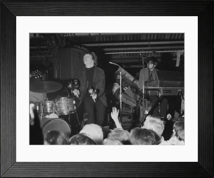 Framed Print : Paul Jones and Manfred Mann, c1965. Creator: Brian Foskett Framed Print : Paul Jones and Manfred Mann, c1965. Creator: Brian Foskett