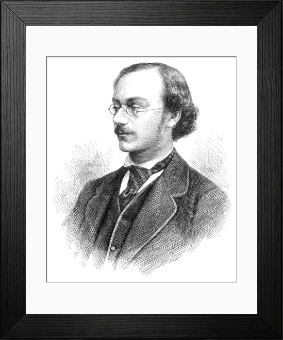 Framed Print : Mr. Pendlebury, Senior Wrangler, 1870. Creator: Unknown Framed Print : Mr. Pendlebury, Senior Wrangler, 1870. Creator: Unknown