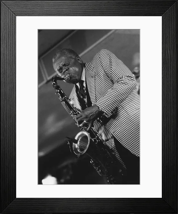 Framed Print : Stanley Turrentine, North Sea Jazz Festival, The Hague, the Netherlands, 1993. Creator: Brian Foskett Framed Print : Stanley Turrentine, North Sea Jazz Festival, The Hague, the Netherlands, 1993. Creator: Brian Foskett