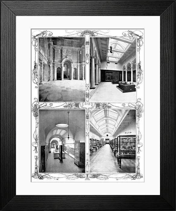 Framed Print : Our new treasure-house: the Victoria and Albert Museum, 1909. Creator: Clarke & Hyde Framed Print : Our new treasure-house: the Victoria and Albert Museum, 1909. Creator: Clarke & Hyde