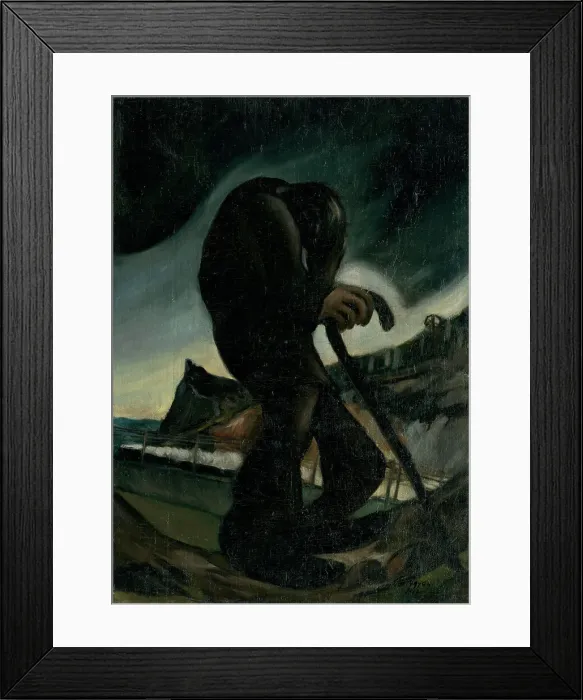 Framed Print : Wandering Jew (Ahasver), 1927. Creator: Palugyay; Zoltan (1898-1935) Framed Print : Wandering Jew (Ahasver), 1927. Creator: Palugyay; Zoltan (1898-1935)