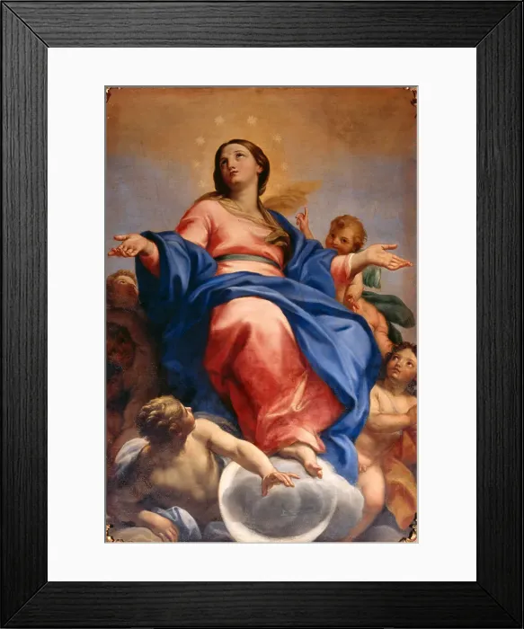 Framed Print : The Immaculate Conception of the Virgin, 1685-1687. Creator: Maratta; Carlo (1625-1713) Framed Print : The Immaculate Conception of the Virgin, 1685-1687. Creator: Maratta; Carlo (1625-1713)