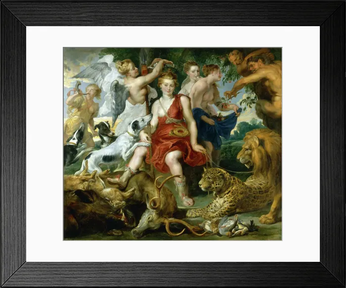 Framed Print : Coronation of Diana, before 1620. Creator: Rubens; Pieter Paul (1577-1640) Framed Print : Coronation of Diana, before 1620. Creator: Rubens; Pieter Paul (1577-1640)