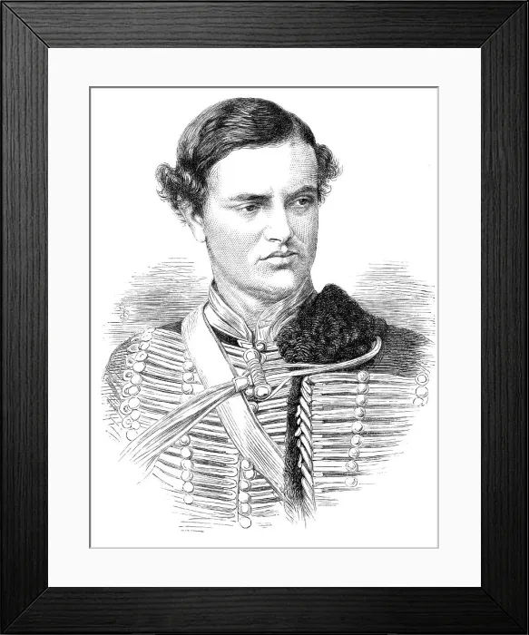 Framed Print : [One of] the Englishmen killed by Greek brigands: Mr. F. G. Vyner, 1870. Creator: Unknown