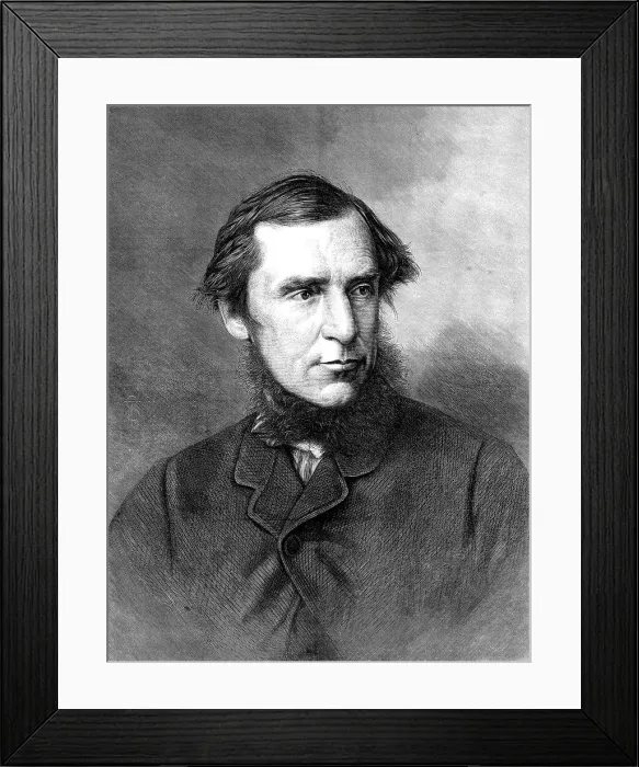 Framed Print : Mr J. A. Froude, the historian, 1871. Creator: Unknown Framed Print : Mr J. A. Froude, the historian, 1871. Creator: Unknown