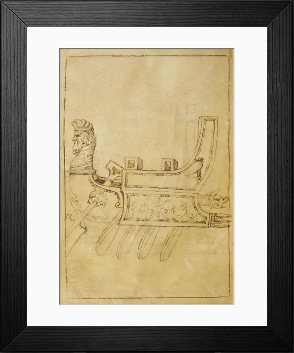 Framed Print : The Santini Codex, Between 1480 and 1530. Creator: Anonymous master () Framed Print : The Santini Codex, Between 1480 and 1530. Creator: Anonymous master ()