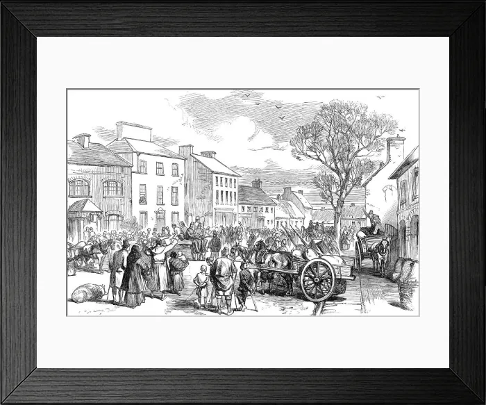 Framed Print : Sketches from Ireland: Rory of the Hills taken from...Edgeworthstown to Longford Gaol, 1870. Creator: Unknown Framed Print : Sketches from Ireland: Rory of the Hills taken from...Edgeworthstown to Longford Gaol, 1870. Creator: Unknown