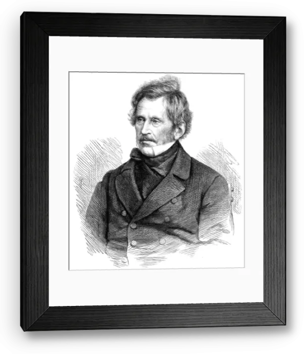 Framed Print : The late General Sir De Lacy Evans, 1870. Creator: Unknown Framed Print : The late General Sir De Lacy Evans, 1870. Creator: Unknown