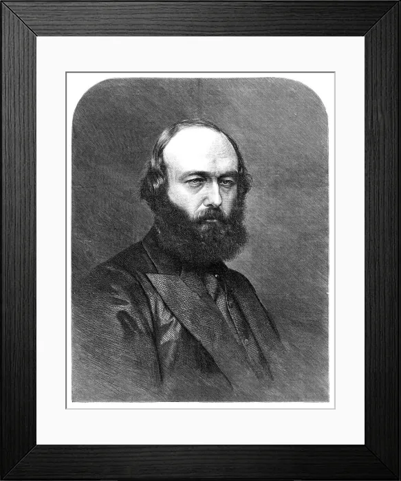 Framed Print : The Marquis of Salisbury, Chancellor of the University of Oxford, 1870. Creator: Unknown Framed Print : The Marquis of Salisbury, Chancellor of the University of Oxford, 1870. Creator: Unknown