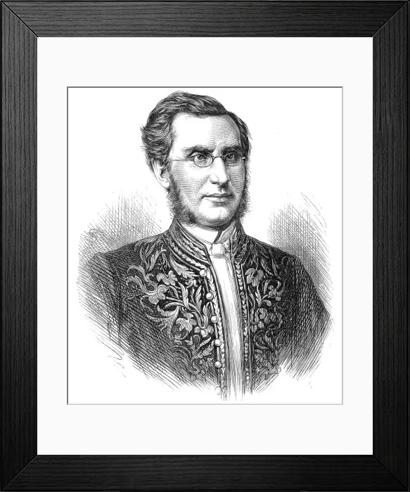 Framed Print : The new French ministry: M. Emile Ollivier (Minister of Justice and of Public Worship), 1870. Creator: Unknown Framed Print : The new French ministry: M. Emile Ollivier (Minister of Justice and of Public Worship), 1870. Creator: Unknown