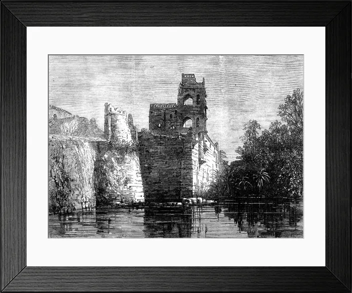 Framed Print : Palace of Justice at Beejapoor, India, 1871. Creator: Unknown Framed Print : Palace of Justice at Beejapoor, India, 1871. Creator: Unknown