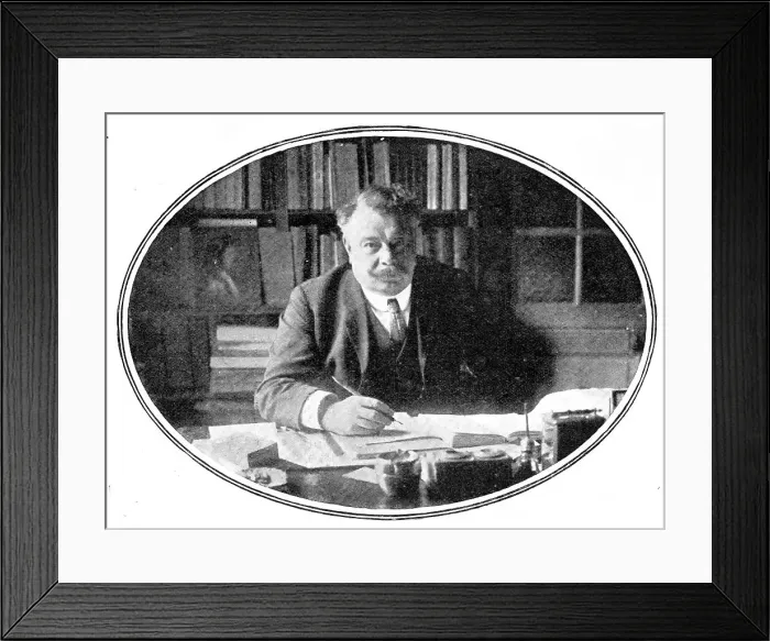 Framed Print : A distinguished French historian: M. Lenotre, 1909. Creator: Halftones Framed Print : A distinguished French historian: M. Lenotre, 1909. Creator: Halftones