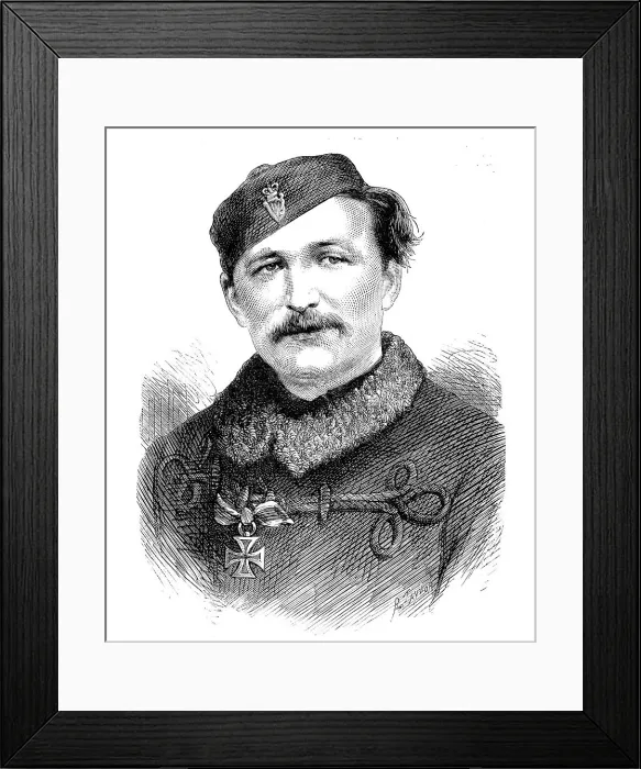 Framed Print : Sir Randall Roberts, Bart. Captain of the Irish Eight at Wimbledon, 1871. Creator: Unknown Framed Print : Sir Randall Roberts, Bart. Captain of the Irish Eight at Wimbledon, 1871. Creator: Unknown
