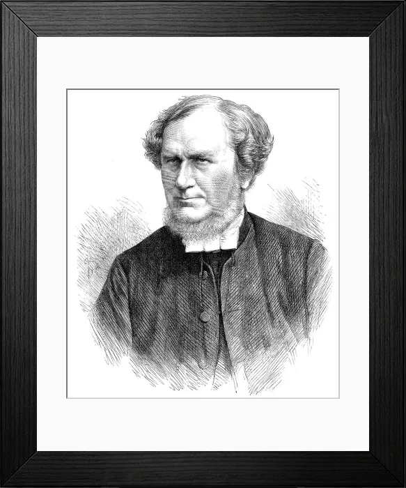 Framed Print : The Right Rev. Dr. Mackenzie, Suffragan Bishop of Nottingham, 1870. Creator: Unknown Framed Print : The Right Rev. Dr. Mackenzie, Suffragan Bishop of Nottingham, 1870. Creator: Unknown