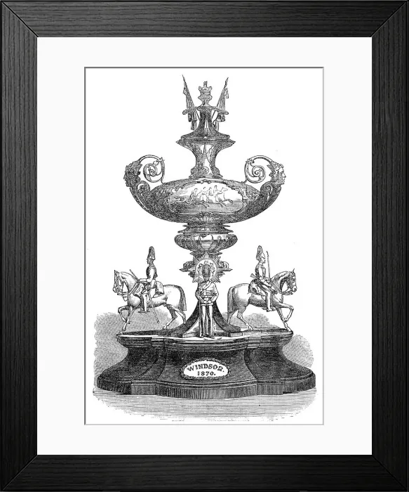 Framed Print : The Guards Cup, Windsor Races, 1870. Creator: Unknown Framed Print : The Guards Cup, Windsor Races, 1870. Creator: Unknown