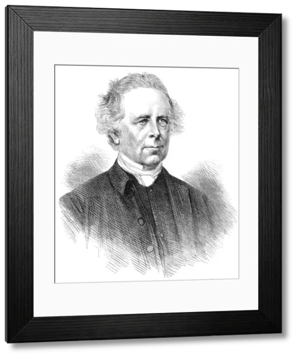 Framed Print : The Right Rev. Joshua Hughes, D.D. Bishop of St. Asaph, 1870. Creator: Unknown Framed Print : The Right Rev. Joshua Hughes, D.D. Bishop of St. Asaph, 1870. Creator: Unknown