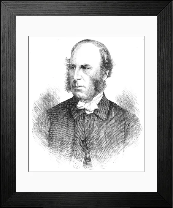 Framed Print : The Right Rev. J. F. Mackarness, D.D. Bishop of Oxford, 1870. Creator: Unknown Framed Print : The Right Rev. J. F. Mackarness, D.D. Bishop of Oxford, 1870. Creator: Unknown