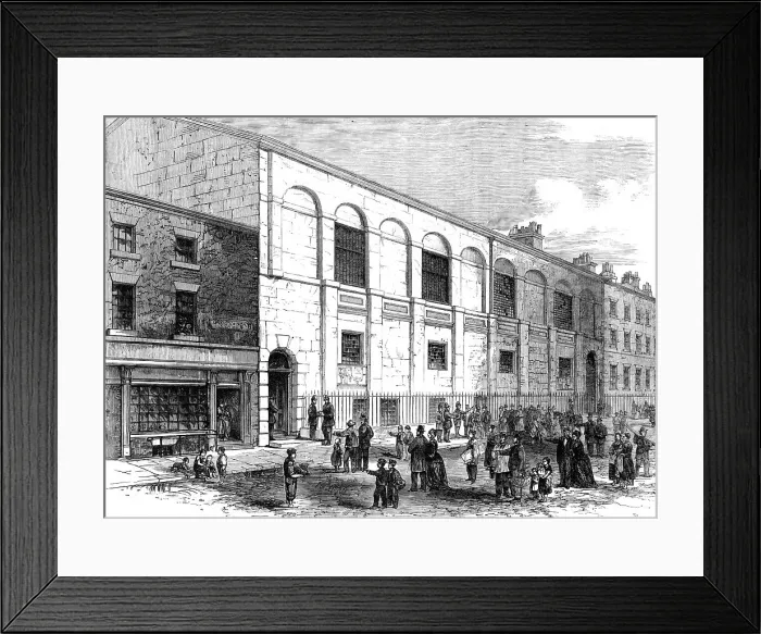 Framed Print : St. Joseph's Roman Catholic Church, Liverpool, 1870. Creator: Unknown Framed Print : St. Joseph's Roman Catholic Church, Liverpool, 1870. Creator: Unknown