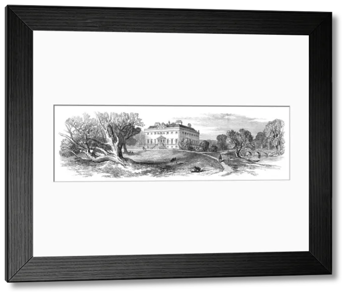 Framed Print : Sketches from Ireland: Sligo House, Westport, Mayo, 1870. Creator: Unknown Framed Print : Sketches from Ireland: Sligo House, Westport, Mayo, 1870. Creator: Unknown