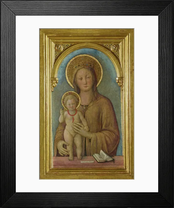 Framed Print : Tadini Madonna, c 1450. Creator: Bellini; Jacopo (c. 1400-c. 1470) Framed Print : Tadini Madonna, c 1450. Creator: Bellini; Jacopo (c. 1400-c. 1470)
