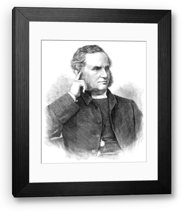 Framed Print : The Right Rev. Dr. Parry, the Suffragan Bishop of Dover, 1870. Creator: Unknown Framed Print : The Right Rev. Dr. Parry, the Suffragan Bishop of Dover, 1870. Creator: Unknown