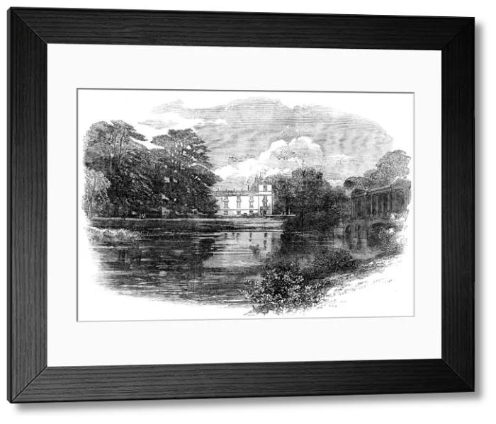 Framed Print : Wilton House, near Salisbury, the seat of the Earl of Pembroke, 1871. Creator: Unknown Framed Print : Wilton House, near Salisbury, the seat of the Earl of Pembroke, 1871. Creator: Unknown