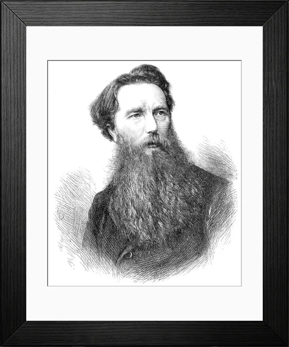 Framed Print : Mr. Vicat Cole, A.R.A. 1870. Creator: Unknown Framed Print : Mr. Vicat Cole, A.R.A. 1870. Creator: Unknown