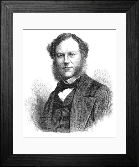 Framed Print : The Duke of Richmond, 1870. Creator: Unknown