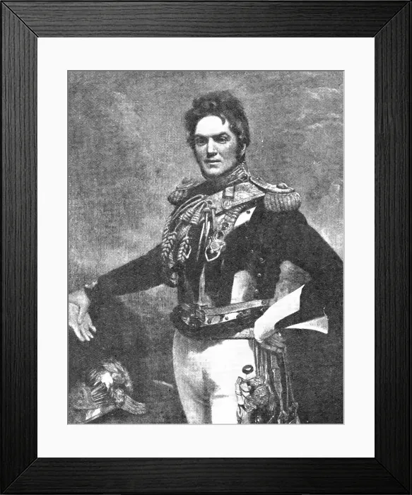 Framed Print : Captain Alexander McInnis, 1909. Creator: Unknown