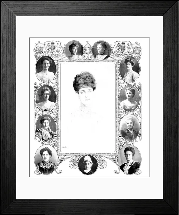 Framed Print : In the public eye at Manchester, 1909. Creator: Unknown Framed Print : In the public eye at Manchester, 1909. Creator: Unknown