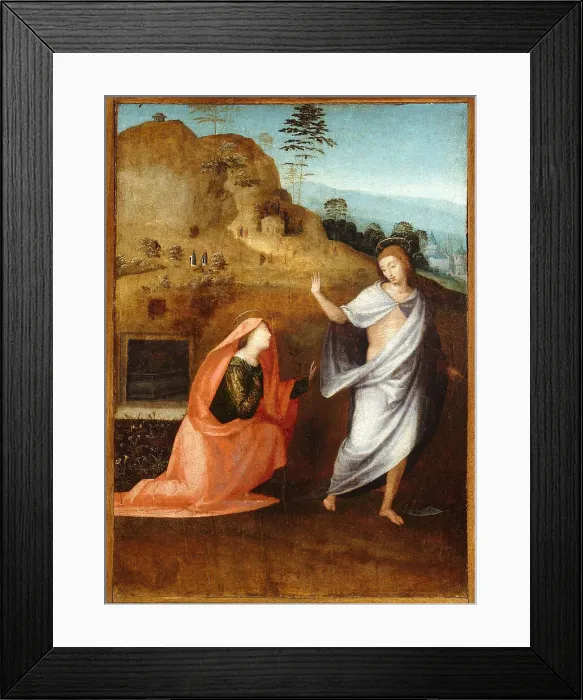Framed Print : Noli me Tangere, c1510. Creator: Frà Bartolomeo; (Baccio della Porta) (1472-1517) Framed Print : Noli me Tangere, c1510. Creator: Frà Bartolomeo; (Baccio della Porta) (1472-1517)