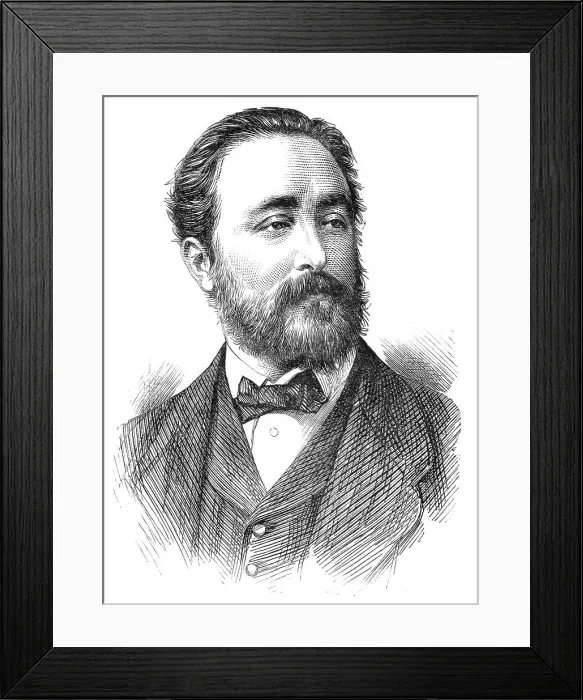 Framed Print : The new French ministry: M. Maurice Richard (Fine Arts), 1870. Creator: Unknown Framed Print : The new French ministry: M. Maurice Richard (Fine Arts), 1870. Creator: Unknown