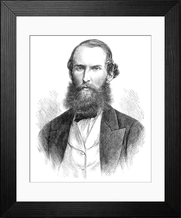 Framed Print : [One of] the Englishmen killed by Greek brigands: Mr. E. H. C. Herbert, 1870. Creator: Unknown