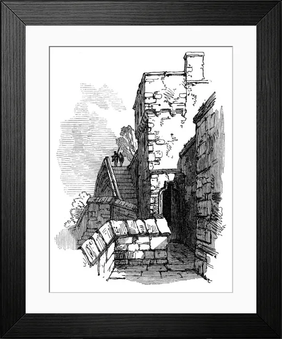 Framed Print : Micklegate Bar, 1870. Creator: Unknown Framed Print : Micklegate Bar, 1870. Creator: Unknown