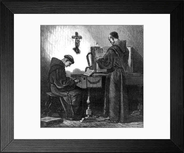 Framed Print : Out Of The World, by R. Lehmann, 1870. Creator: Unknown Framed Print : Out Of The World, by R. Lehmann, 1870. Creator: Unknown