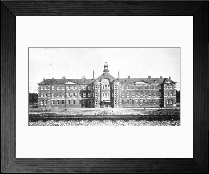 Framed Print : The London and South Western Railway Servants Orphanage at Woking, 1909. Creator: Unknown Framed Print : The London and South Western Railway Servants Orphanage at Woking, 1909. Creator: Unknown
